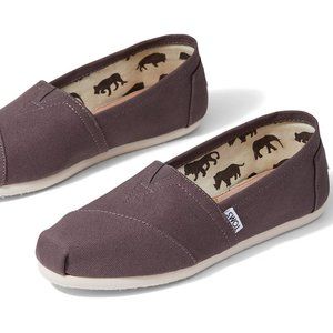 Tom's Classics Canvas Ash Flats Size US 11 M